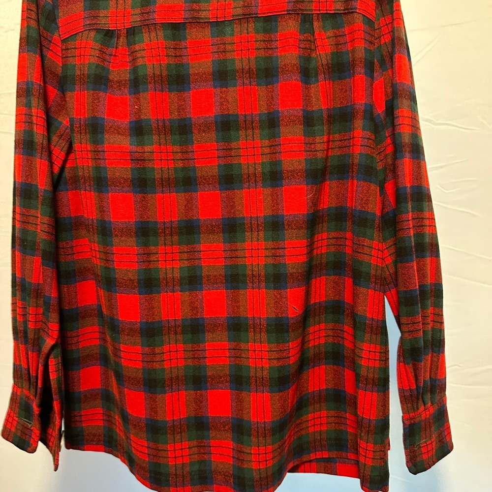 Vintage Pendleton Women's 49er Wool Plaid Blazer Jacket - Picture 4 of 7